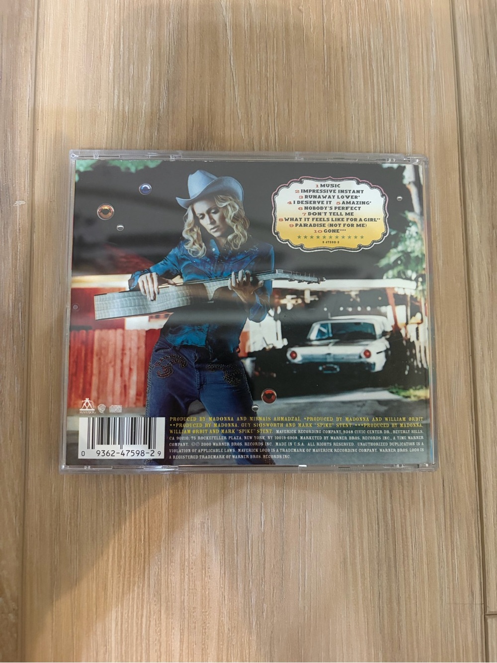 Madonna Music CD 2000 - Picture 2 of 4